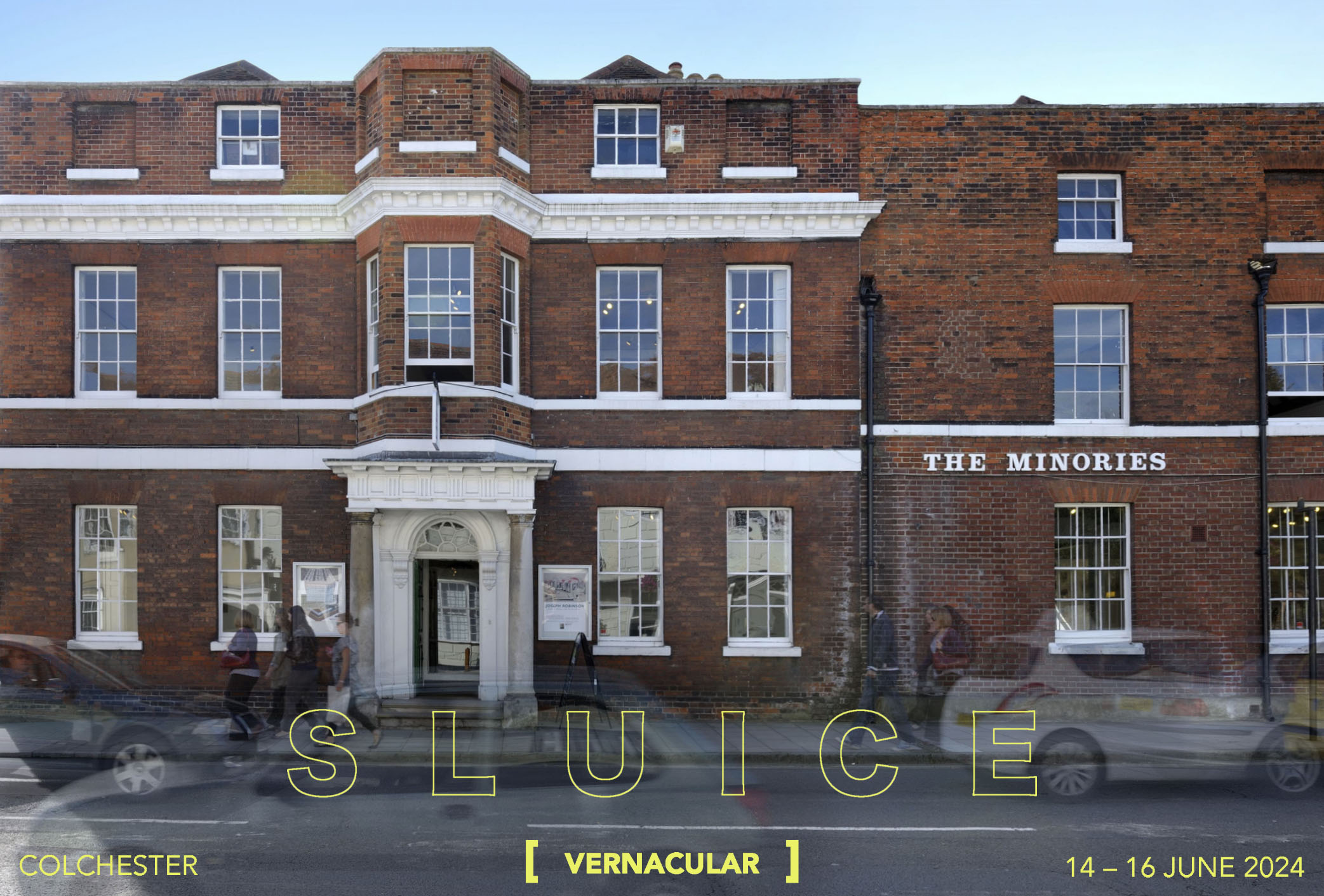Sluice [Vernacular] Colchester Expo 2024, The Minories, 74 High Street, Colchester, Essex 14 - 16 June 2024